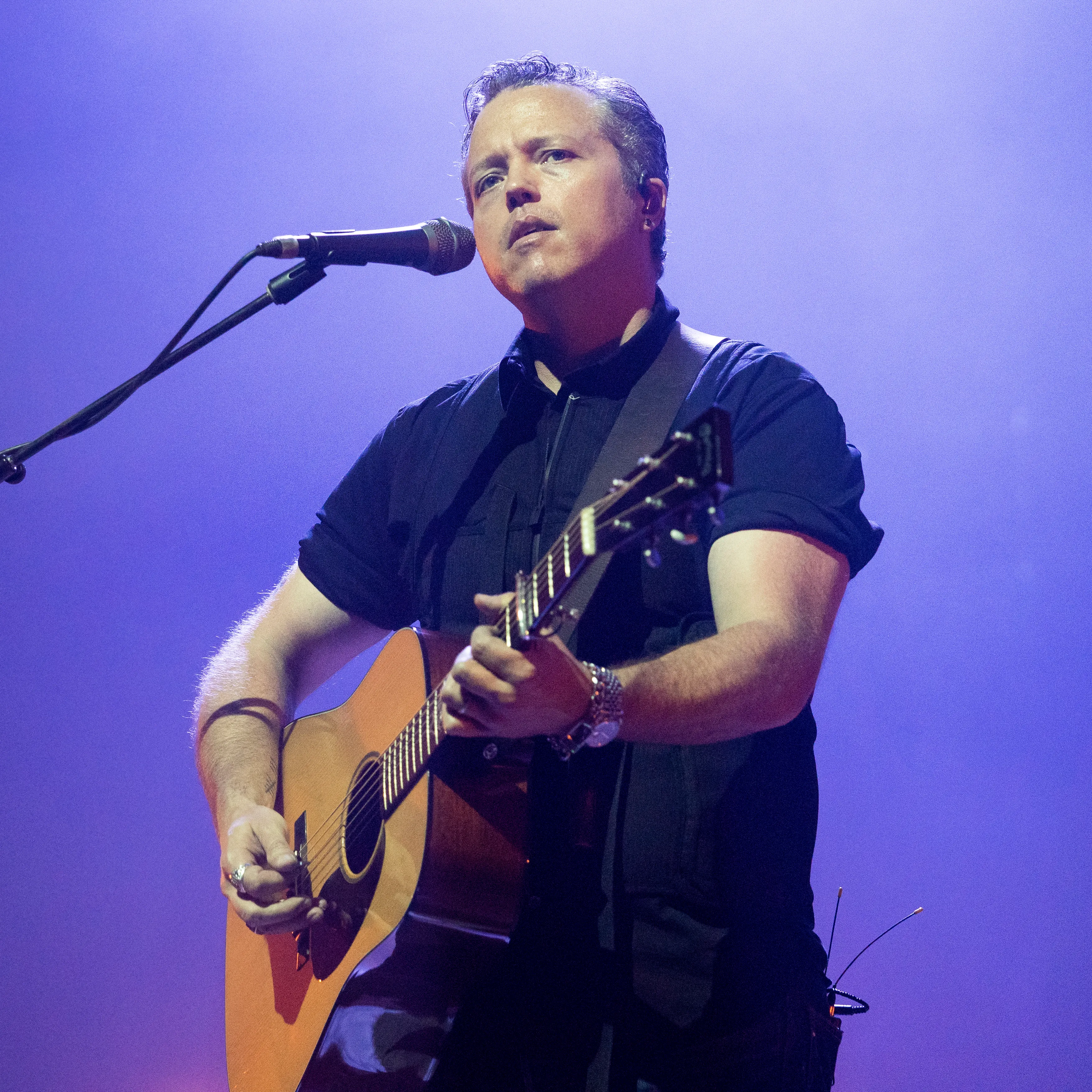 Jason Isbell performing live on stage